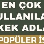Türkçe Kökenli Erkek İsimleri: Öne Çıkanlar